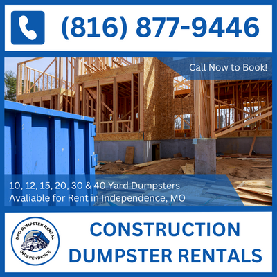 Comprehensive Waste Solutions - Construction Dumpster Rental in Independence, Missouri - DDD Dumpster Rental Independence