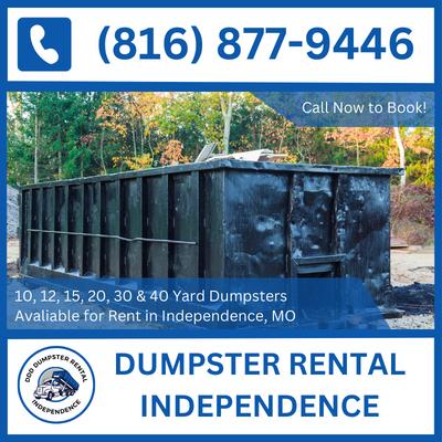 Rent Dumpsters Easily in Independence, MO and Jackson County - DDD Dumpster Rental Independence