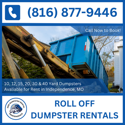Eco-Friendly Roll-Off Dumpster Rental Options in Independence, Missouri and Jackson County - DDD Dumpster Rental Independence